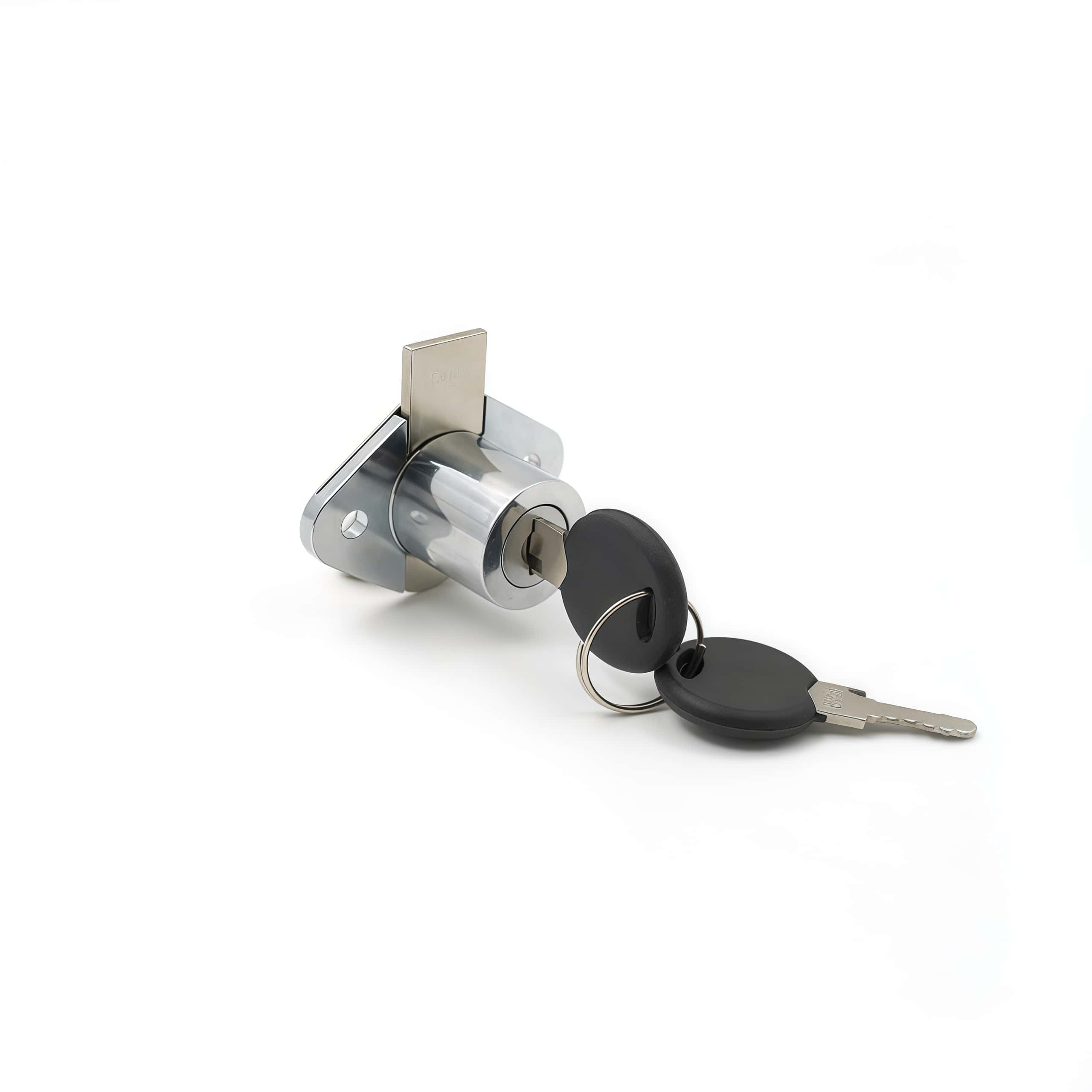 Model 106 Chrome Plated Zinc Alloy Drawer Lock for Furniture Cabinet